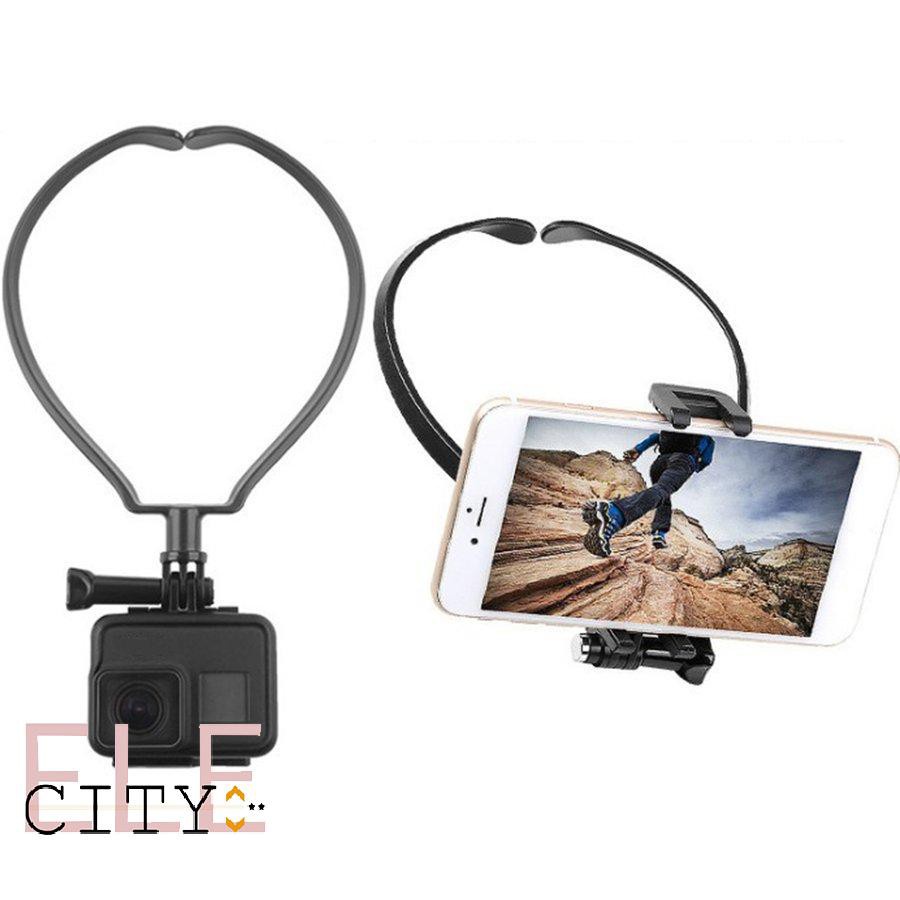 Giá đỡ điện thoại dạng vòng đeo cổ tiện dụng cho Gopro