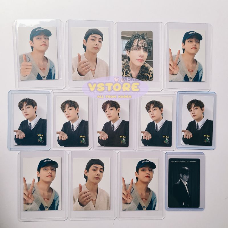 [OFFICIAL CARD] DEAL/CÓ SẴN HÀNG OFF, CARD ALB, DVD, POB, MINICARD BTS V