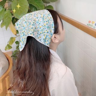 Cột tóc Triangle Turban Hoa/ Bandana