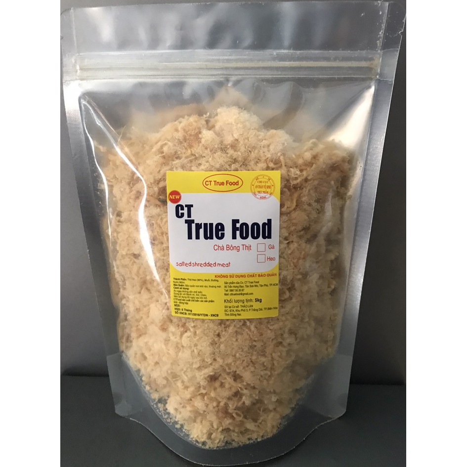 Chà bông xù - ruốc làm bánh - 2 Kg Tk hơn / CT True Food