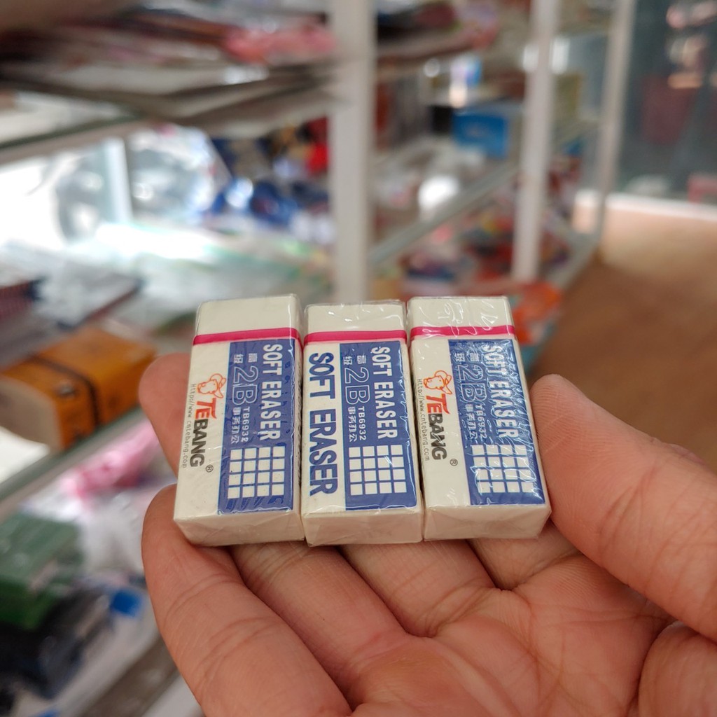 ✅ Gôm Tẩy Học Sinh - Sinh Viên - Soft Eraser Febang TB6932