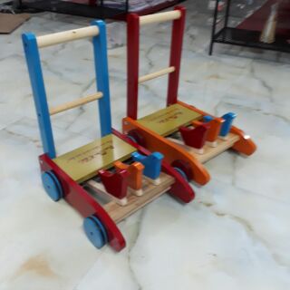 Xe tập đi gỗ 3 con chim