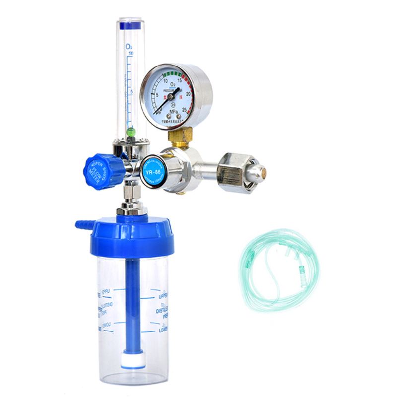 Máy Đo Áp Suất Oxy O2 G5 / 8 0-10l / Phút Chuyên Dụng Chất Lượng Cao