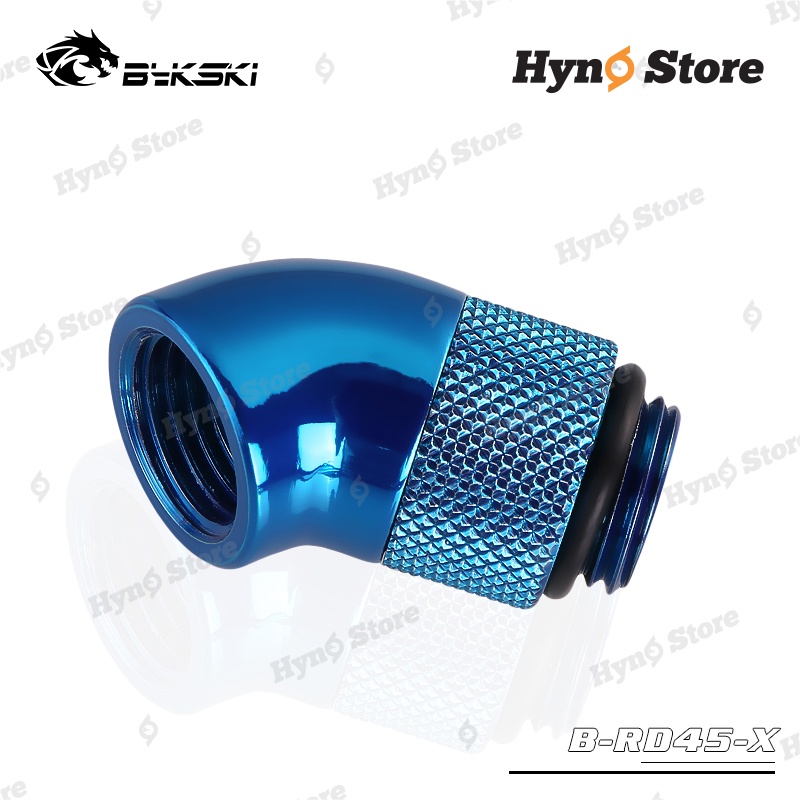 Fit góc 45 adapter xoay 360 Bykski tản nhiệt nước custom - Hyno Store