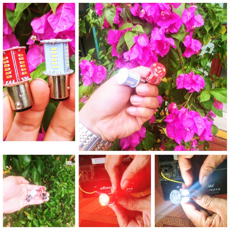 1 BÓNG HẬU CHỚP NHÁY CHẠY AUDI 2IN1 SÁNG MÀU CỰC ĐẸP LẮP XE MÁY XE HƠI ÔTÔ MẪU MỚI HÀNG CHẤT LƯỢNG