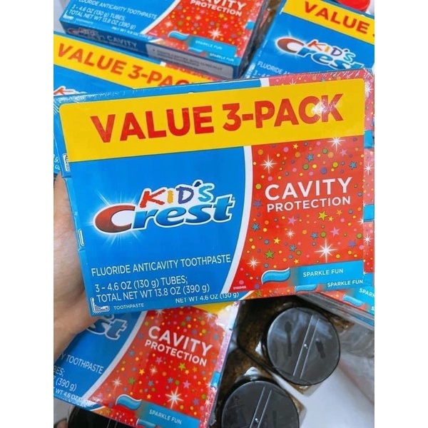 Kem đánh răng Crest Kid's Cavity protection 130g