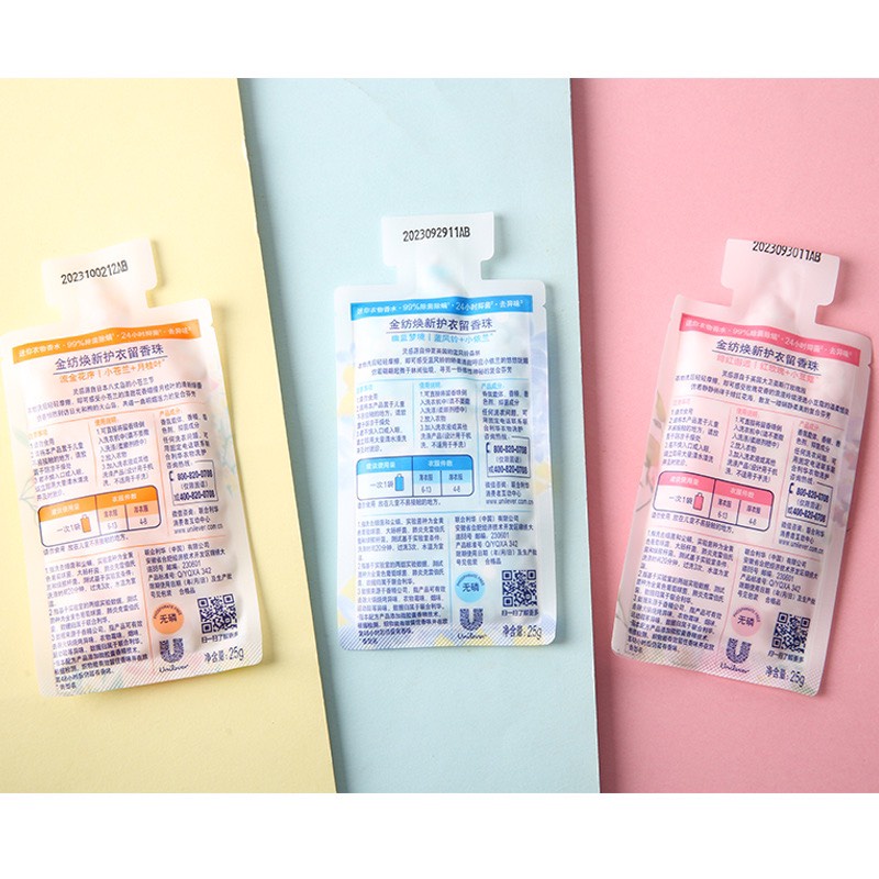 (COMBO 3 GÓI)Viên xả cô đặc comfort hương hoa set 3gói/75gr