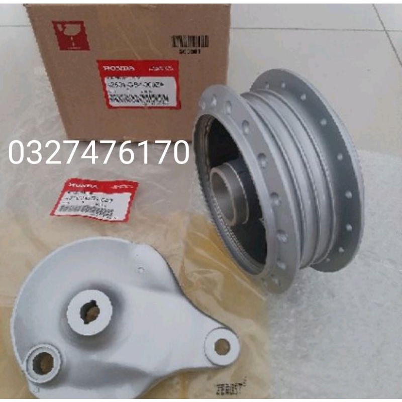 Bộ bát má đùm, moay ơ trước sau xe DREAM thái zin honda