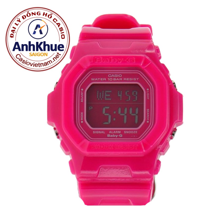 Đồng Hồ Nữ Casio Baby G BG-5601-4HDR Dây Nhựa Màu Hồng Dễ Thương