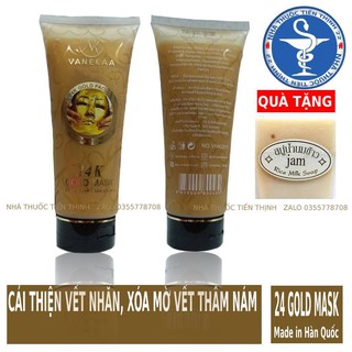 Mặt nạ vàng Gold mask- TẶNG 01 XÀ PHÒNG CÁM GẠO TRẮNG DA THÁI LAN