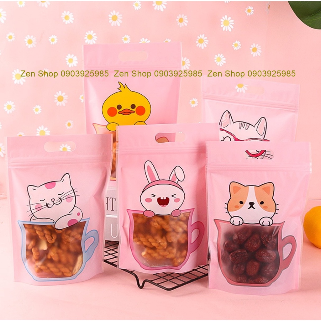 Túi Zip đựng bánh quy, Túi đựng bánh quy nhiều mẫu