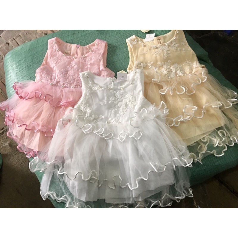 SIZE 7-15KG: Váy ren 3 tầng cực xinh cho bé gái - VR3T