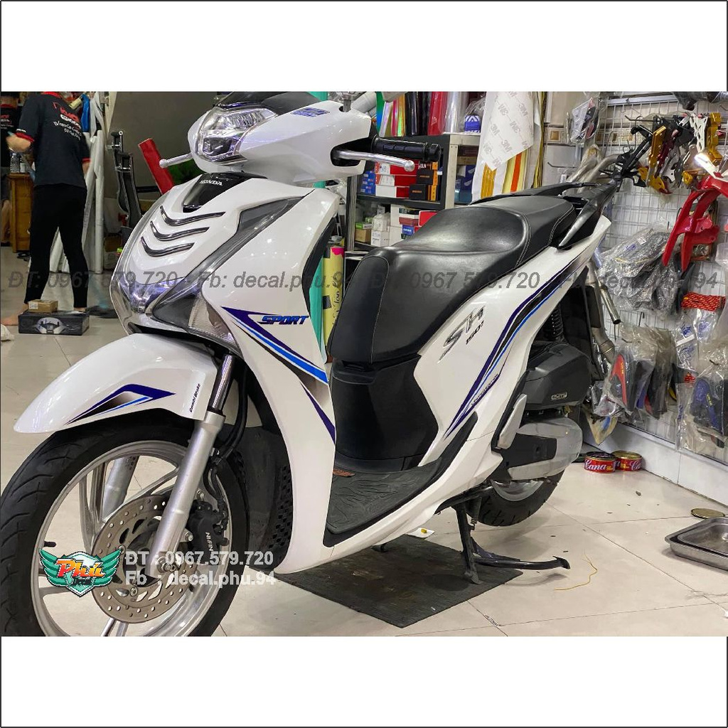 Tem Rời Sh 2020 Trắng Chỉ xanh (J)