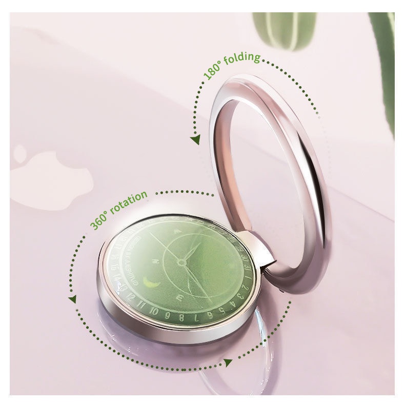 Nhẫn Đỡ Điện Thoại Xoay 360 Độ Bằng Kim Loại Sang Trọng