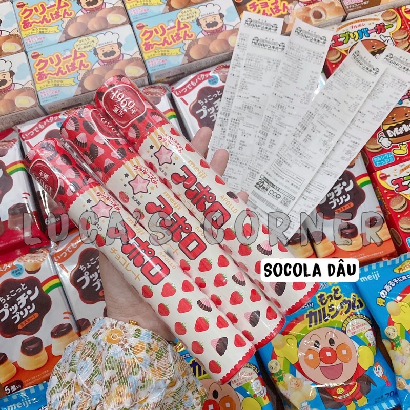 Socola Meiji Nhật Bản cho bé ăn dặm