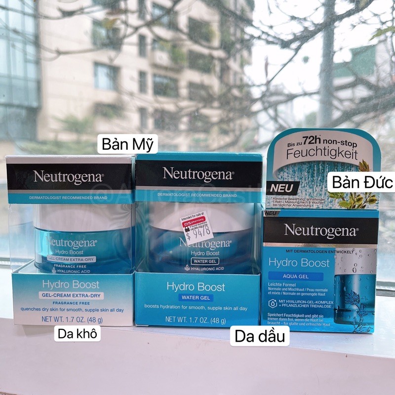 Kem dưỡng Neutrogena Hydro Boost - Water/Aqua Gel