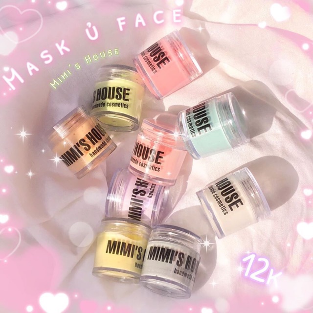 MẶT NẠ Ủ FACE MỚI HANDMADE