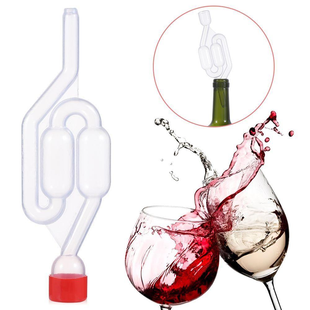 KUNHEV Khóa Không Khí Lên Men Hình Chữ S Bằng Nhựa