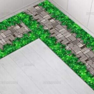 Bộ thảm bếp 3D(2 tấm)