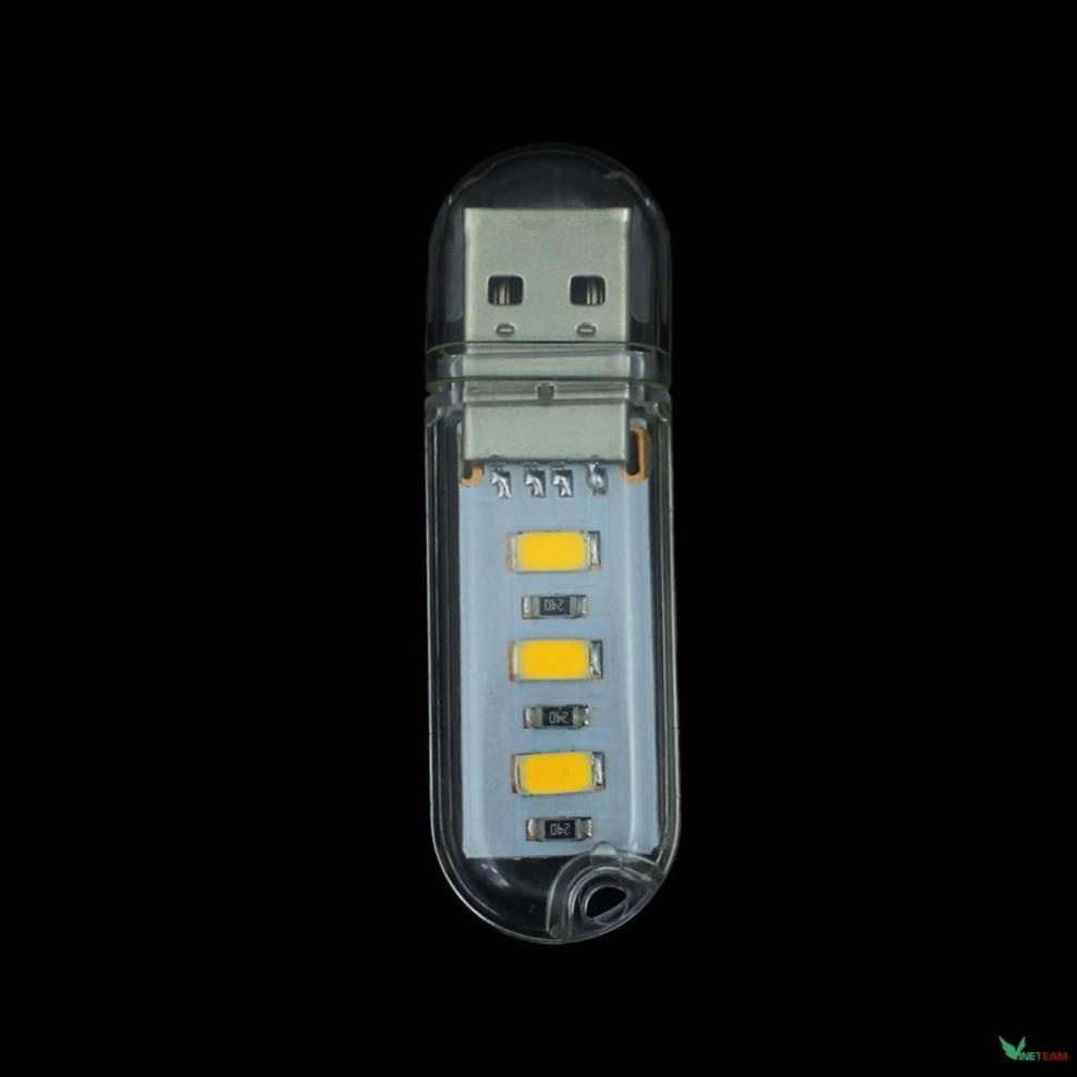Đèn led thanh cắm cổng USB, led nguồn 3 bóng-8 bóng cắm cổng usb siêu sáng tiện dụng thích hợp để bàn học