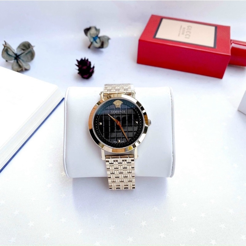 Đồng hồ nữ ❤Versace Medusa Chain Coin Icon Watch newss21 VELV00620
