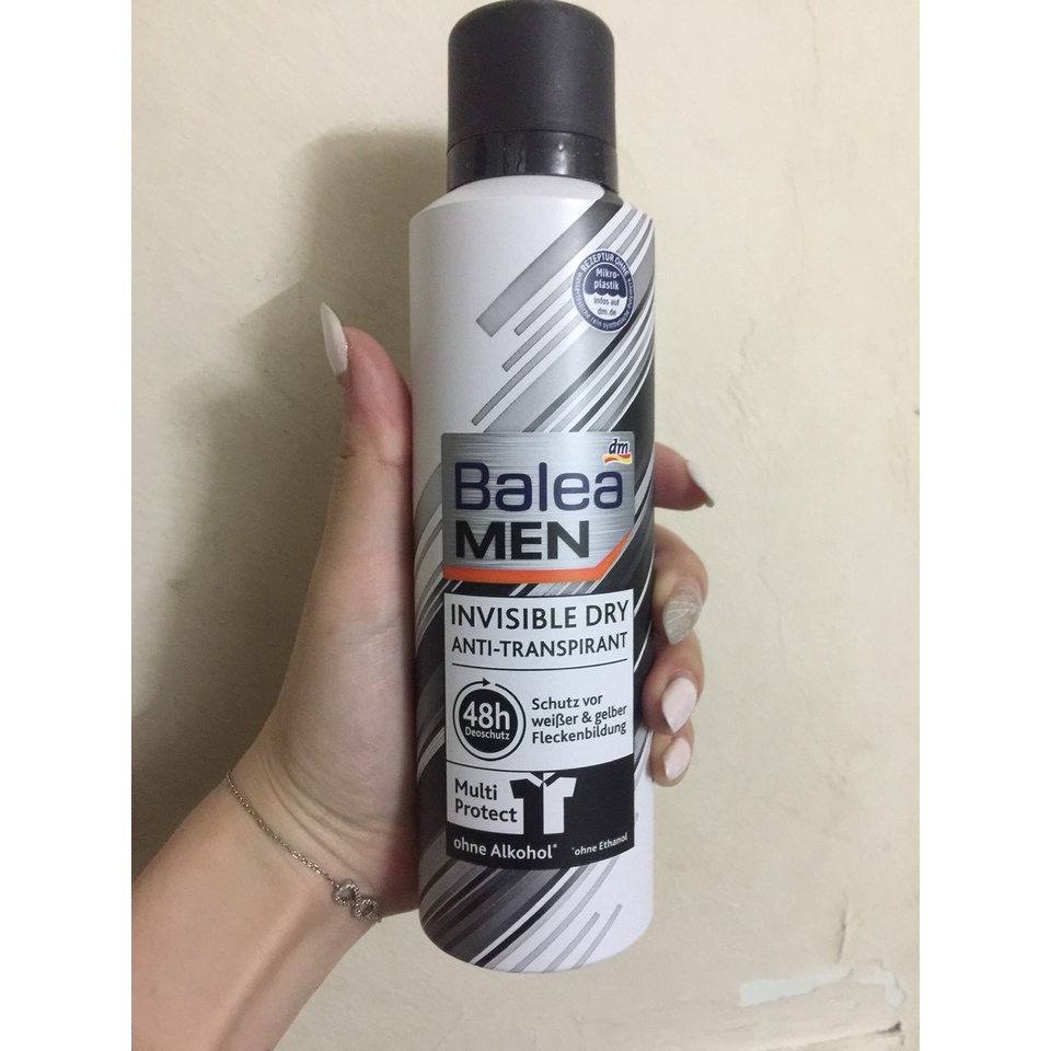 Xịt khử mùi cơ thể nam Balea Men 200ml hàng Đức