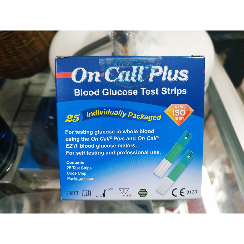 ✅ Que Thử Đường Huyết: OnCall Plus (On-Call On Call) Hạn sử dụng xa (1-2 năm) -VT0052