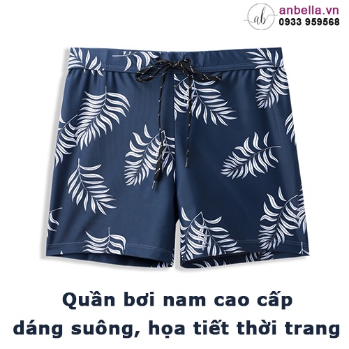 Quần bơi nam cao cấp, dáng quần đùi, có lớp lót, dây rút, big size ( 40-100kg) | BigBuy360 - bigbuy360.vn