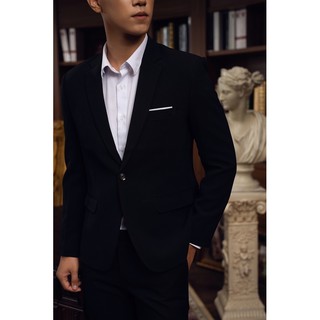 Bộ vest màu đen cao cấp