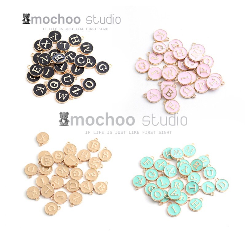 MOCHOO STUDIO Bảng 26 Chữ Cái ABC Đặt Theo Yêu Cầu Phụ Kiện Trang Trí Cao Cấp