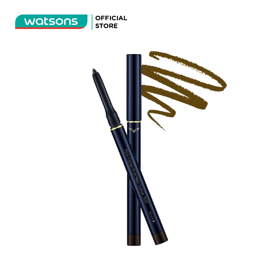 Chì Kẻ Viền Mắt F.O.X Smudge-Proof Magic Eyeliner Chống Lem 0.3g - 02 Dark Brown