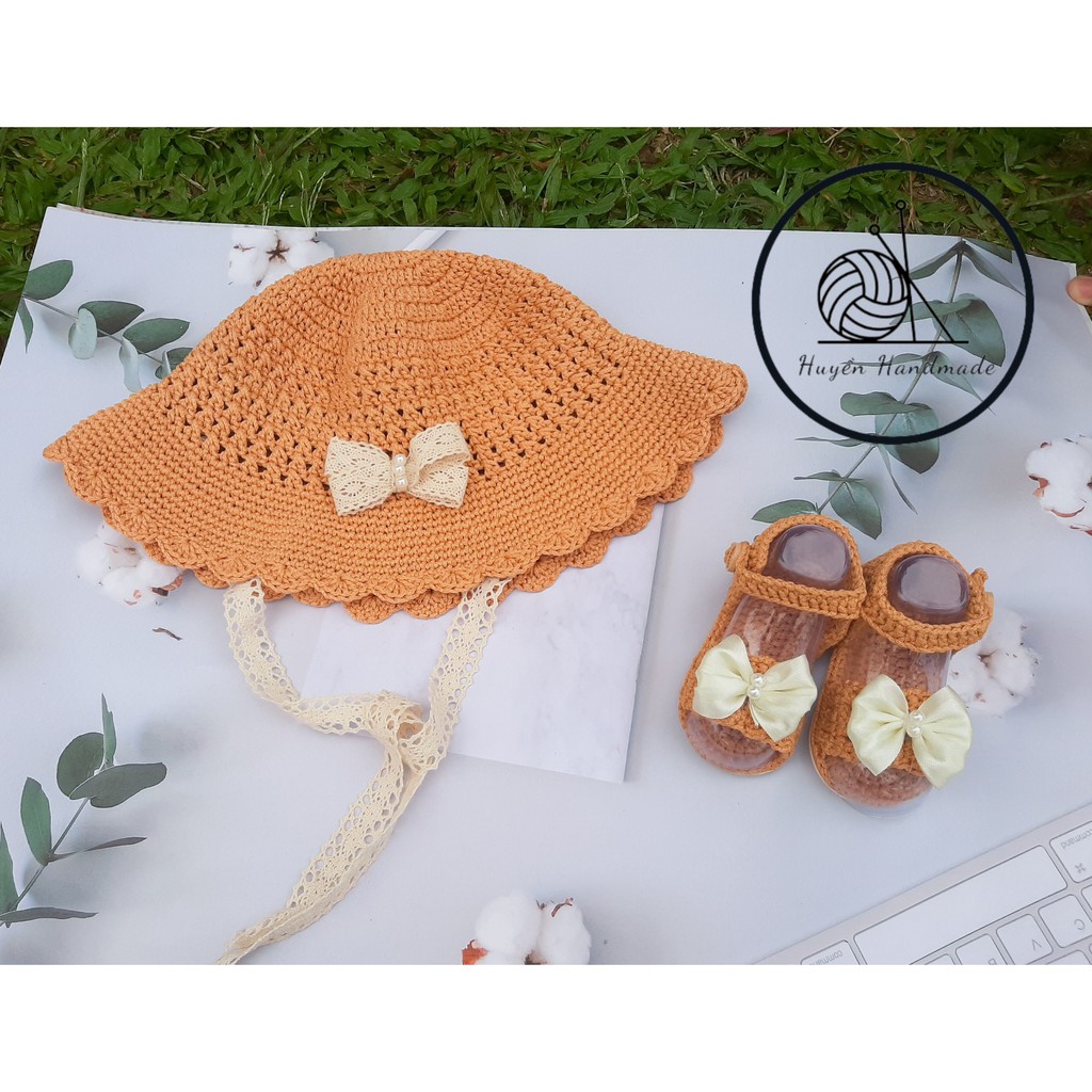 Mũ cho bé gái rộng vành từ 6 tháng đến 6 tuổi bé gái.Mũ handmade cho bé (ib riêng cho shop số đo vòng đầu của bé)