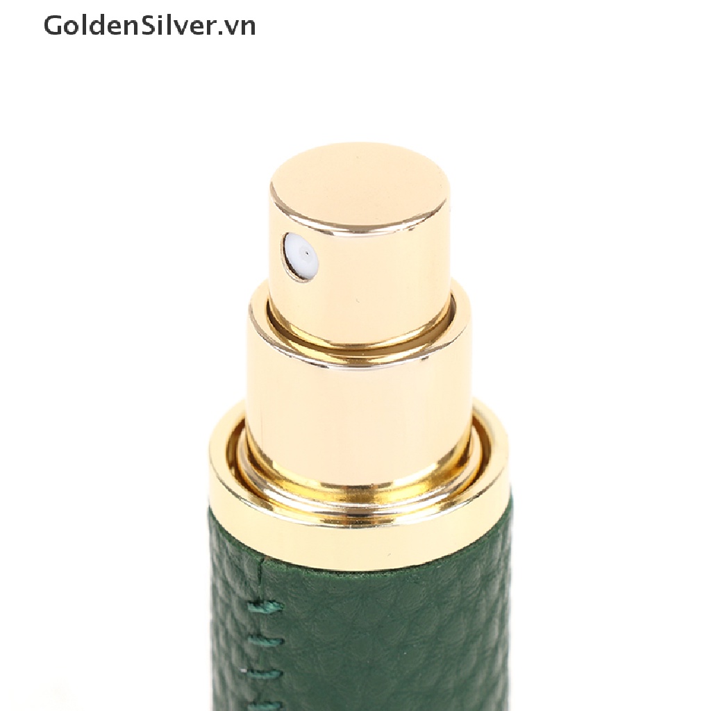 [Hàng mới về] Chai rỗng xịt nước hoa 5ml chất liệu bọc da tiện dụng