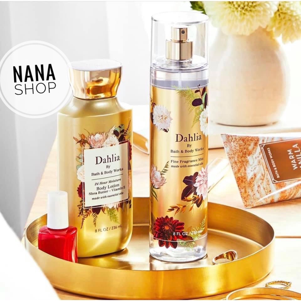 [ AUTH ] Sữa Tắm Mini Dahlia ----- BATH& BODY WORKSHàng sẵn