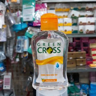 Nước Rửa Tay Khô Diệt Khuẩn Green Cross Hương Dưa Táo Chai 100ml