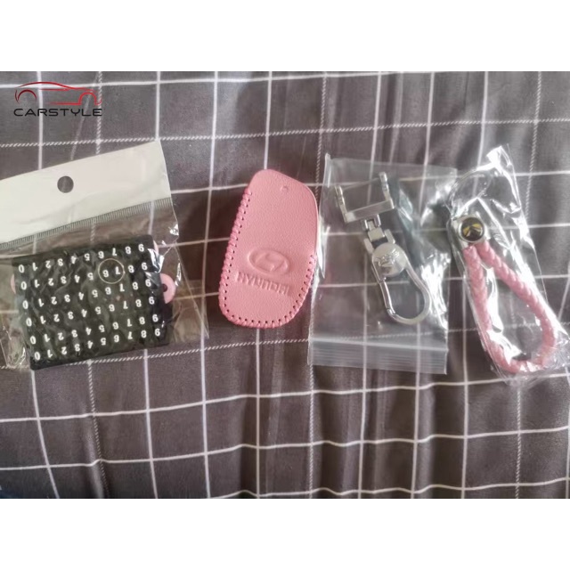 Bao da dùng cho Hyundai Elantra, Tucson, i10 2020 Bao da chìa khóa ô tô Hyundai bảo vệ chìa bền đẹp và chắc chắn ốp cho các loại smartkey i10, tucson, elantra