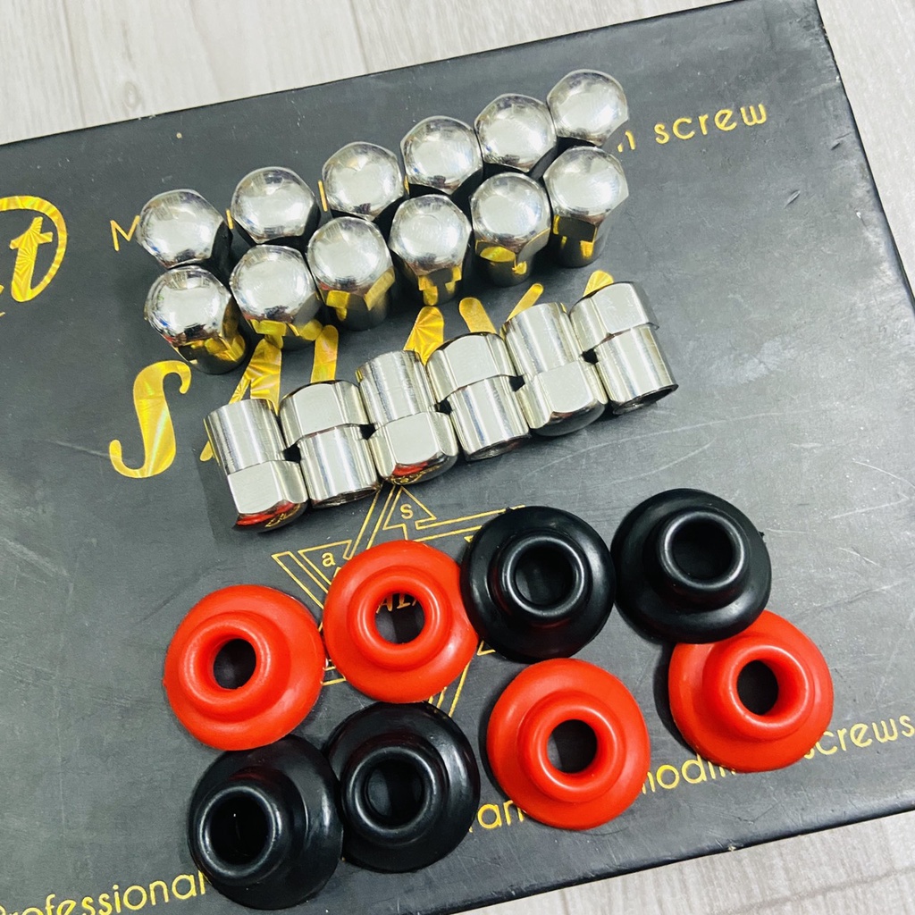 Combo van vòi full inox kiểu thái đi kèm cao su siêu đẹp