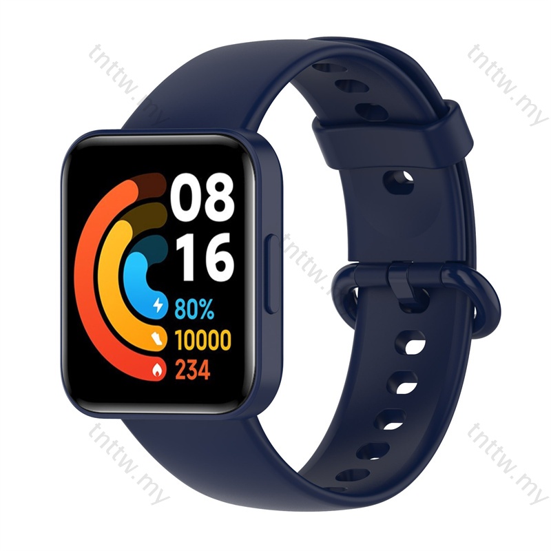 Dây Đeo Thay Thế Chất Liệu Silicon Màu Trơn Cho Redmi Watch 2 Lite / Redmi Watch 2 Lite