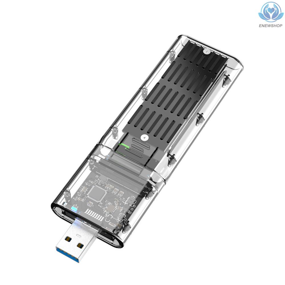 Vỏ Ổ Cứng Ssd Ngff Hỗ Trợ Sata B-Key M.2 Ssd / Gen1 Sata Usb3.0 Đen | BigBuy360 - bigbuy360.vn
