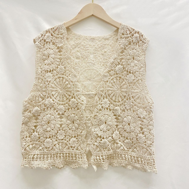 Áo Croptop Dệt Kim Sát Nách Hở Trước Thời Trang Mùa Hè Cho Nữ