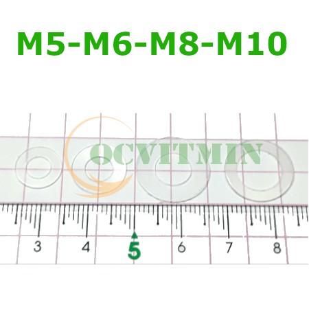 DMM# - Vòng Đệm Nhựa Mỏng M2 M2.5 M3 M4 M5 M6 M8 M10 Long Đen Mỏng