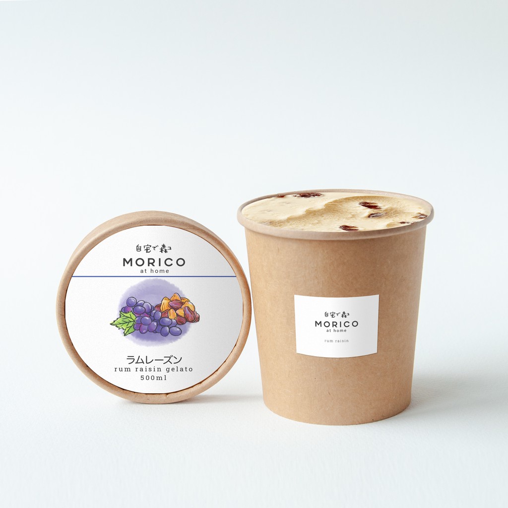PREMIUM. Rum Raisin (Kem gelato rum nho)