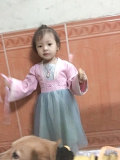Đầm hán phục bé gái {trả order}