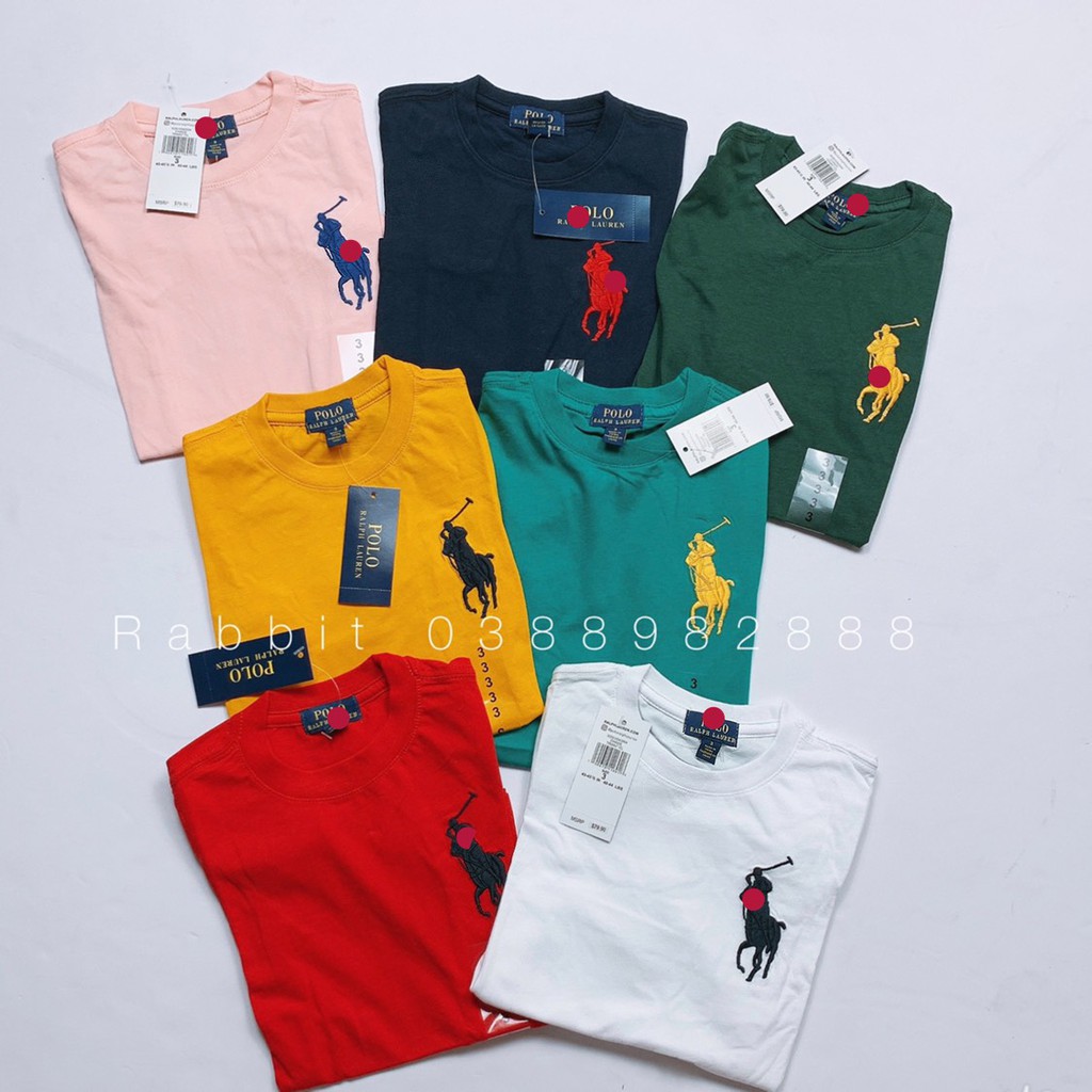 Áo thun polo trai gái - RABBITSHOP( hàng sale ko đổi trả)