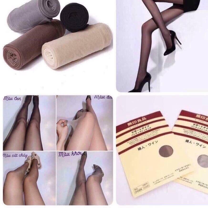 Quần Tất Nhật Bản Muji Cao Cấp Siêu Dai , Chống Rách Chất Liệu Mềm Mịn Thon Gọn