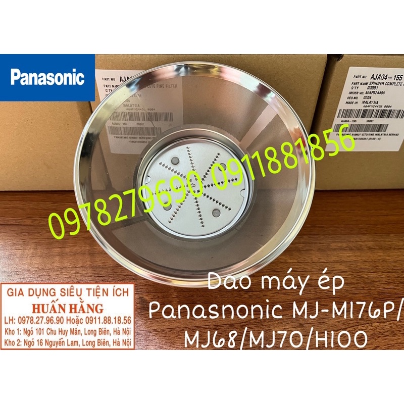 🍀Chính hãng🍀 Lưỡi dao máy ép trái cây Panasonic MJ-H100WRA // MJ-M176PWRA //MJ-68// MJ-68M// MJ-68MWRA// MJ-70// MJ-70M