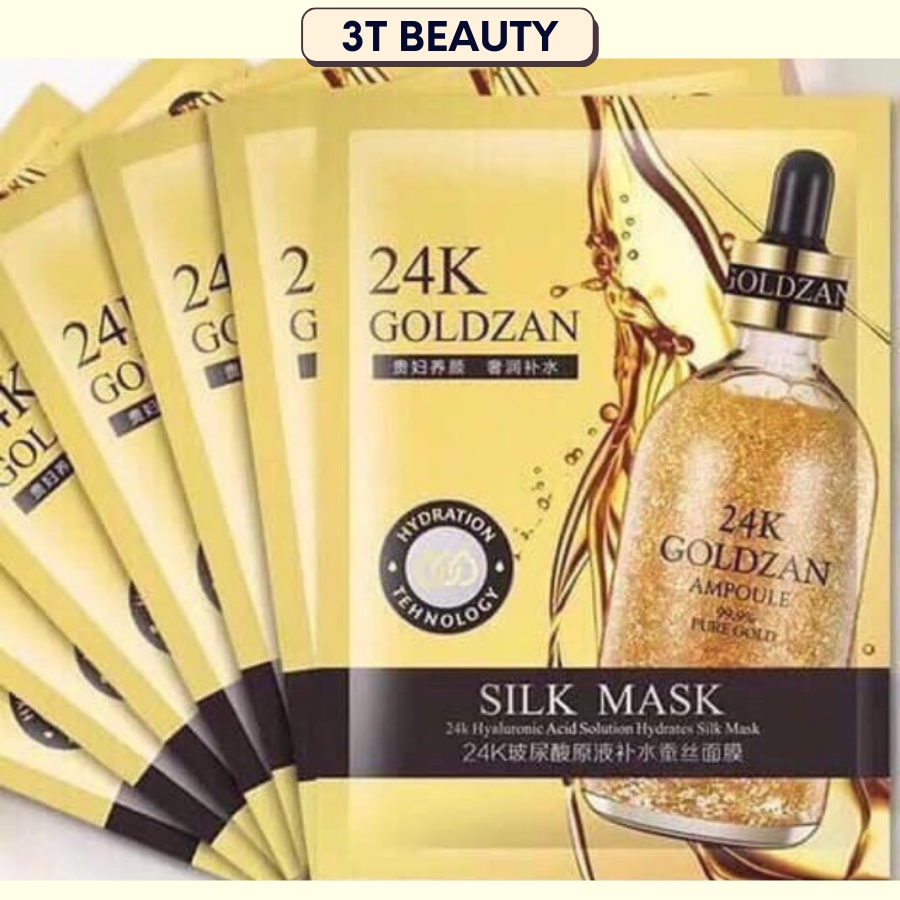 Mặt nạ vàng 24k dưỡng da cấp ẩm  tinh chất vàng