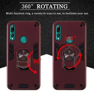 Ốp điện thoại nhựa cứng chống sốc có khuyên nam châm xe hơi 2 trong 1 OPPO K5 A7 A5s A37 Neo 9 Realme 3i XT X2 3 Pro
