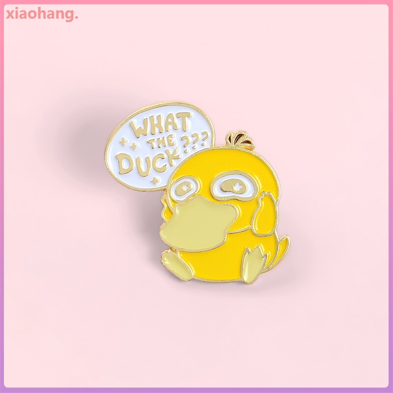 Ghim Cài Áo Hình Vịt Hoạt Hình Dễ Thương