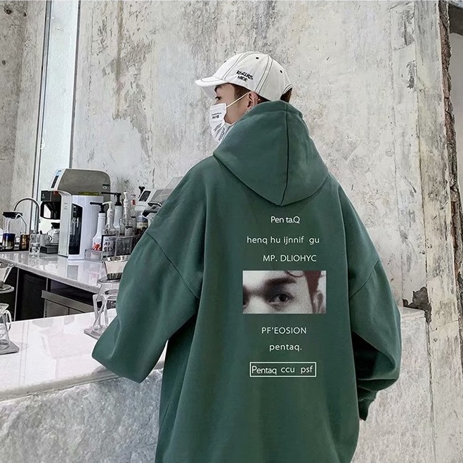 Áo hoodies thời trang dành cho nam phong cách Hàn Quốc Thời trang đồ bộ áo len